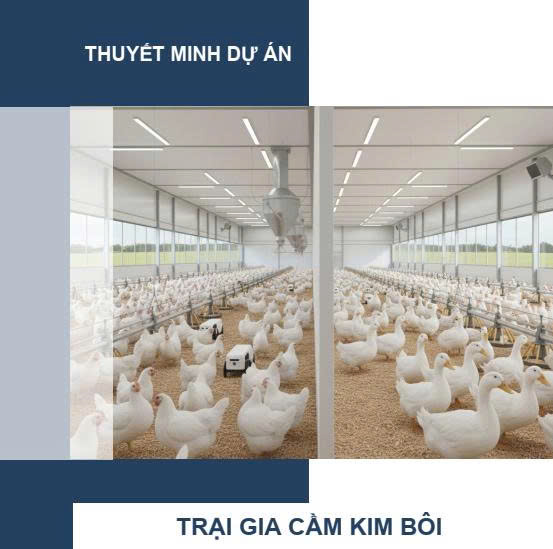 Dự án trại gia cầm Kim Bôi