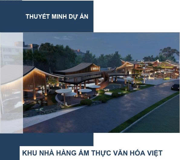 Dự án khu nhà hàng ẩm thực văn hóa Việt