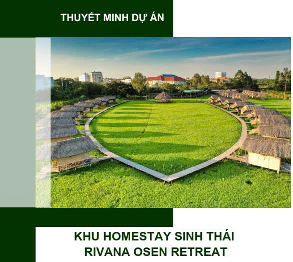 Dự án khu homestay sinh thái RIVANA OSEN RETREAT