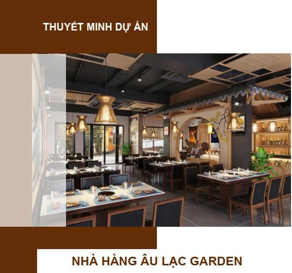 Dự án nhà hàng ÂU LẠC GARDEN