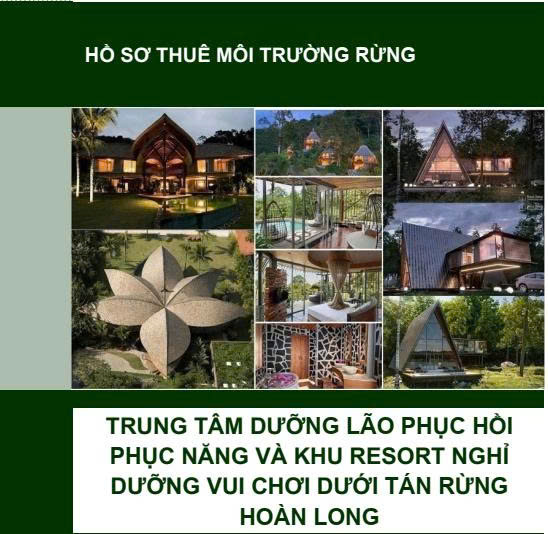 TT dưỡng lão PHCN và khu resort nghỉ dưỡng vui chơi dưới tán rừng Hoàn Long